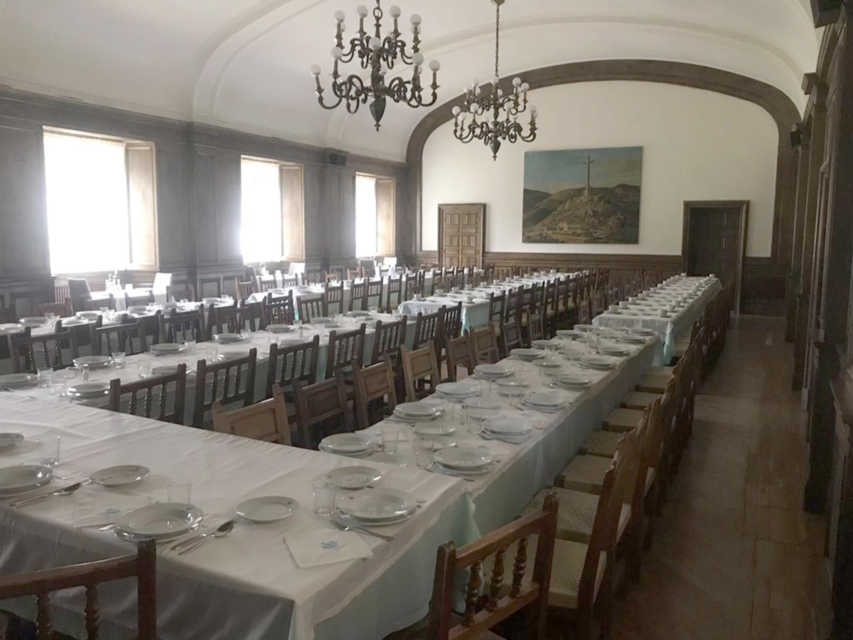 Hotel Hospederia Santa Cruz San Lorenzo de El Escorial Esterno foto